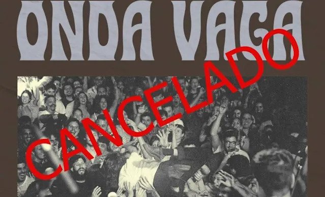 Secretaría de Cultura de CDMX cancela concierto de “Onda Vaga”