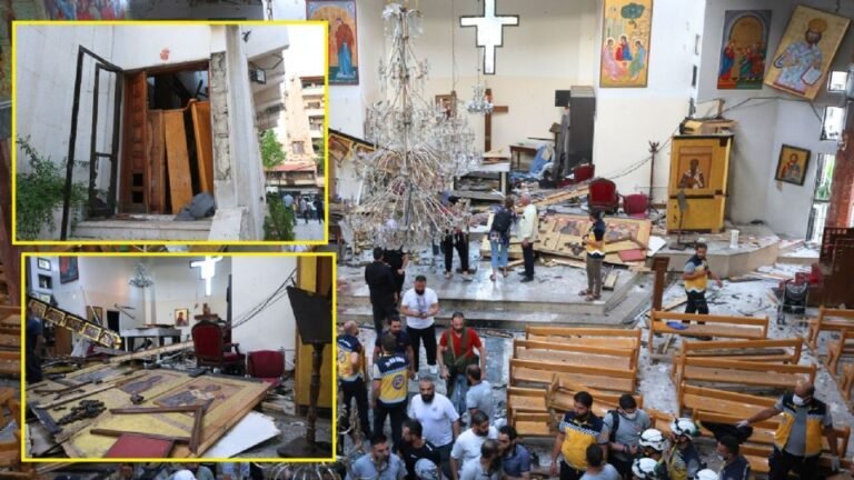 Ataque en Iglesia de Damasco deja 25 muertos y 60 heridos