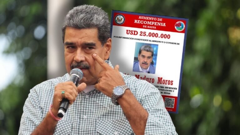 DEA ofrece recompensa de 25 mdd por Nicolás Maduro; afirma que lidera cártel del narcotráfico