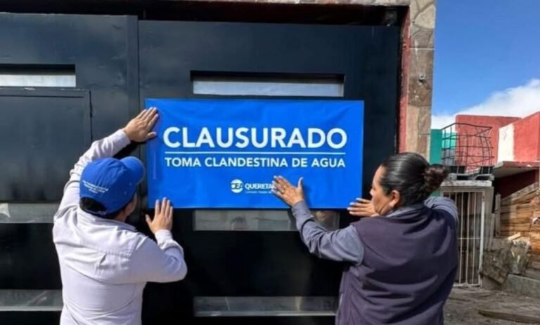 Clausuran 203 tomas clandestinas de agua en Hacienda Santa Rosa tras operativo de la CEA