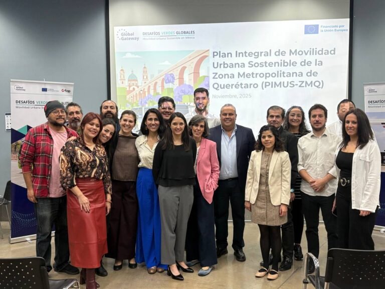 Unión Europea impulsa movilidad sostenible en Querétaro