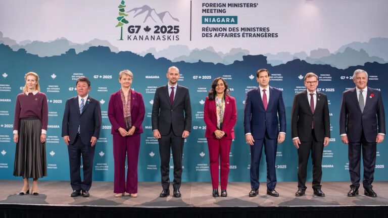 El G7 trata Ucrania y Gaza pero evita hablar de los ataques a lanchas en el Caribe