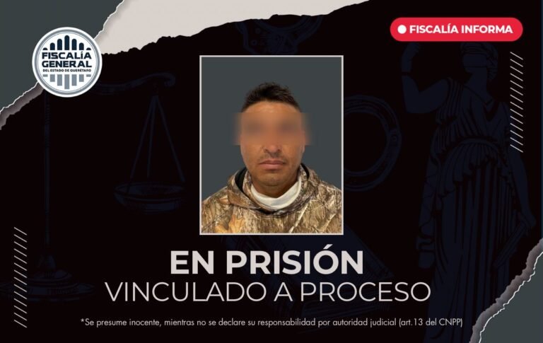 En prisión por homicidio calificado en Huimilpan