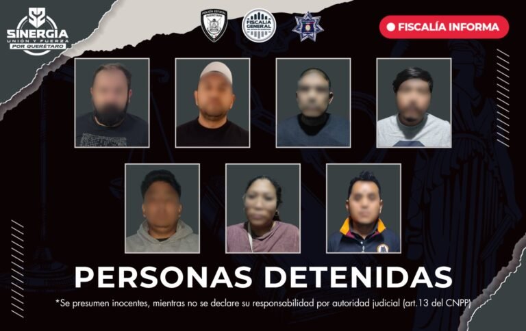 12 Cateos simultáneos en Ezequiel Montes, Colón y San Juan del Río dejan siete personas detenidas