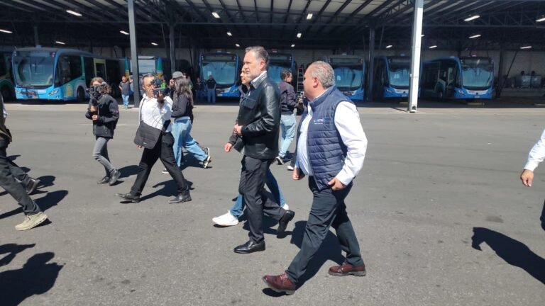 Inaugura Mauricio Kuri 2ª etapa del Patio de Maniobras del sistema Qrobus