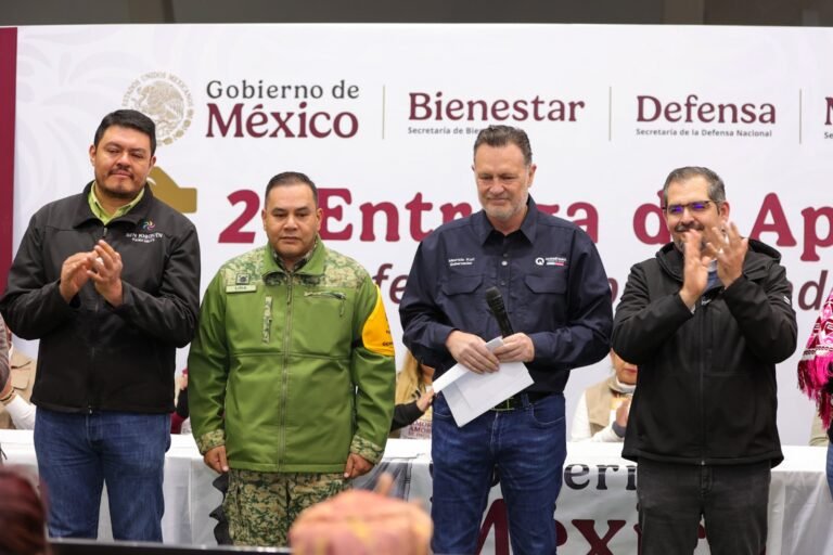 Reconoce Gobernador coordinación federal en atención a las y los afectados por lluvias