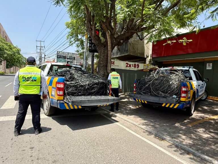 Se supera la meta de retiro de cableado en desuso