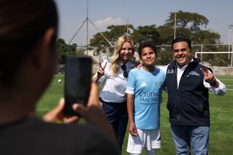 Supervisa Luis Nava inicio de entrenamientos de Programa de Futbol de Fundación Real Madrid