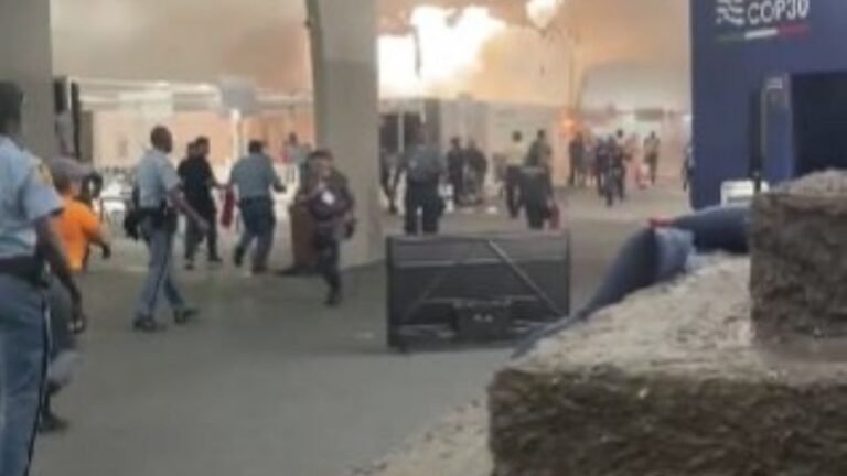 COP30: Un incendio obliga a evacuar la zona de negociaciones en Belém, Brasil
