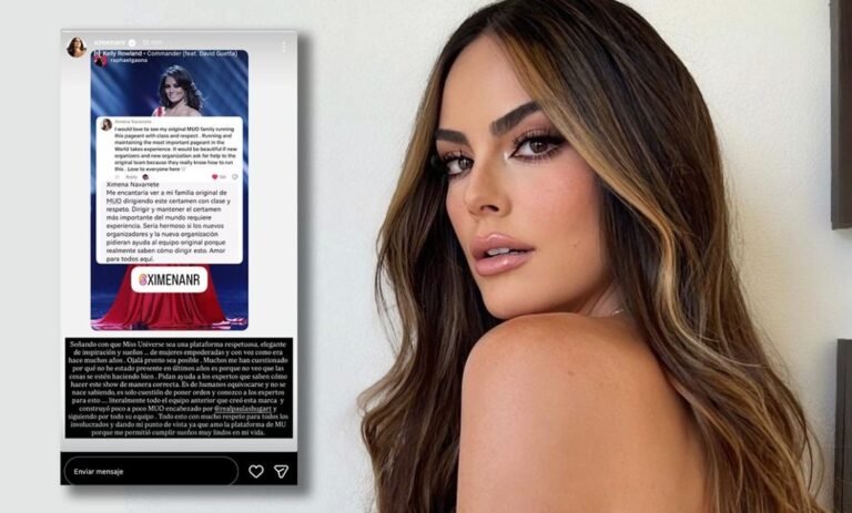 Critica Ximena Navarrete rumbo de Miss Universe tras conflicto con mexicana