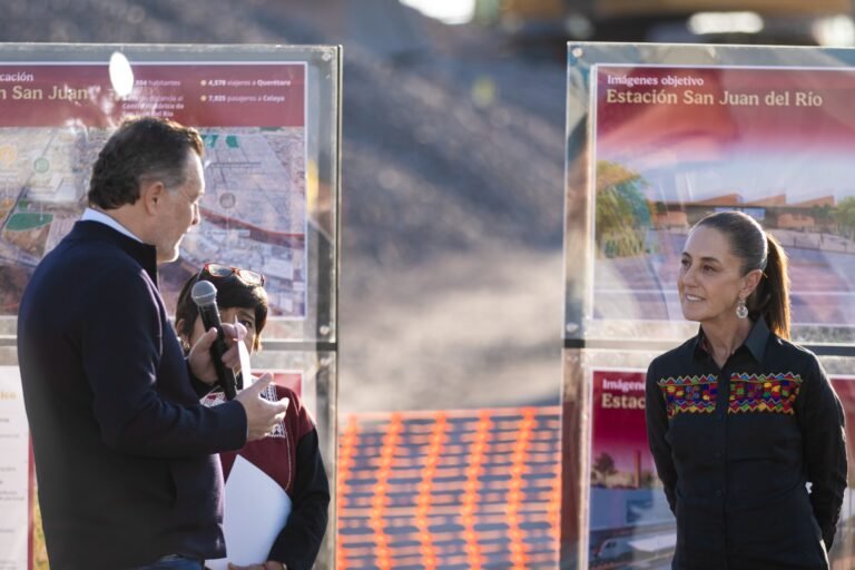 Sin contratiempo avance en la construcción del Tren México – Querétaro