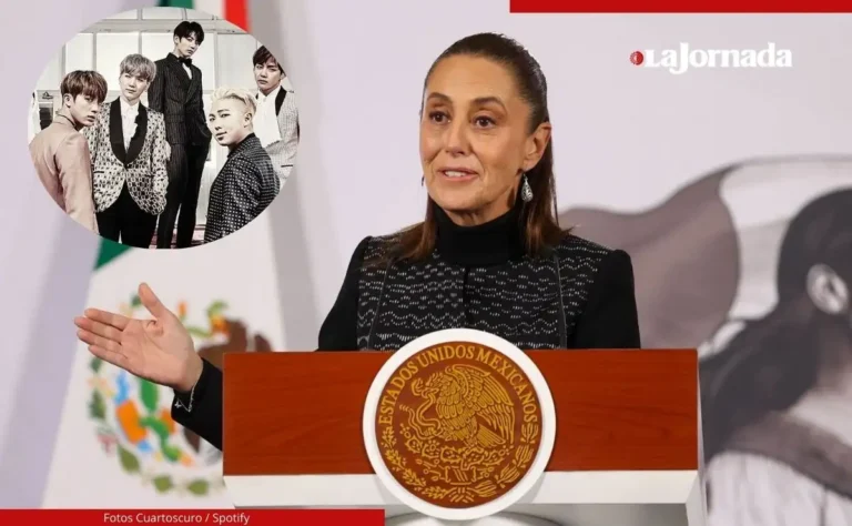 Sheinbaum manda solicitud diplomática a Corea para pedir más conciertos de BTS; Profeco sancionará a Ticketmaster