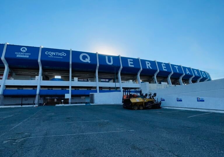 Listo el Estadio Corregidora para recibir el encuentro internacional México vs Islandia
