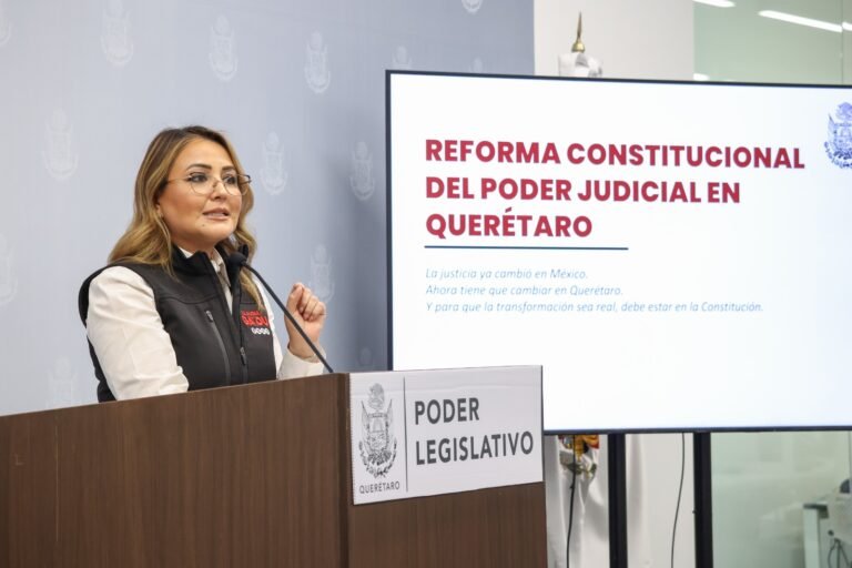La diputada Claudia Díaz, presentó una Iniciativa de reforma a la Constitución local referente al Poder Judicial