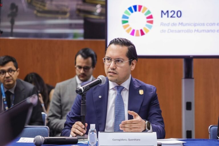 Alcalde de Corregidora es elegido como presidente del M20 en ONU México 2026-2027