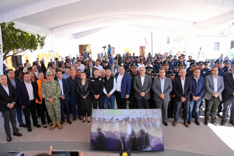 Refuerza Gaspar Trueba la Seguridad en Colón con Nuevo Equipamiento y Más Personal