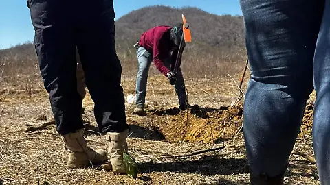 Madres buscadoras localizan nueva fosa clandestina en El Verde, Concordia
