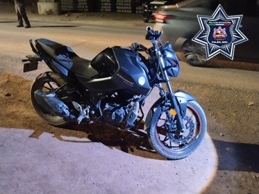 Recupera Policía de Colón Motocicleta con Reporte de Robo