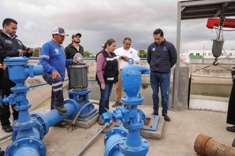 Supervisa Josué Guerrero funcionamiento de cárcamos y drenes