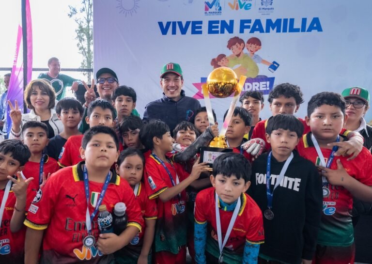 Rodrigo Monsalvo encabeza premiación del Torneo Preventivo con participación de 650 jóvenes marquesinos