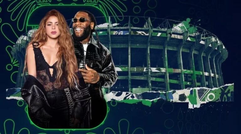 Shakira y Burna Boy interpretarán “Dai Dai” en la inauguración del Mundial en México