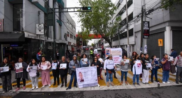 Protesta de madres buscadoras: Choque con policías desata alta tensión
