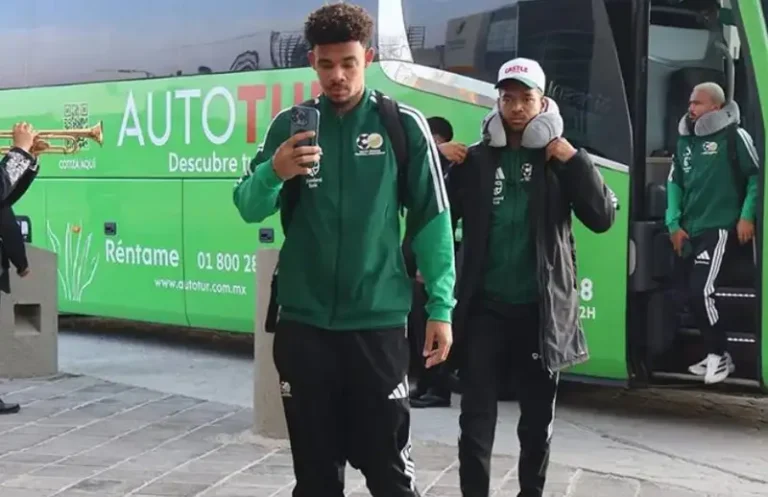 Selección de Sudáfrica instala su campamento en Pachuca previo al duelo ante México