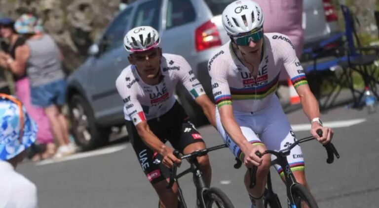 Isaac del Toro se mantiene en el podio del Tour de Francia luego de la novena etapa