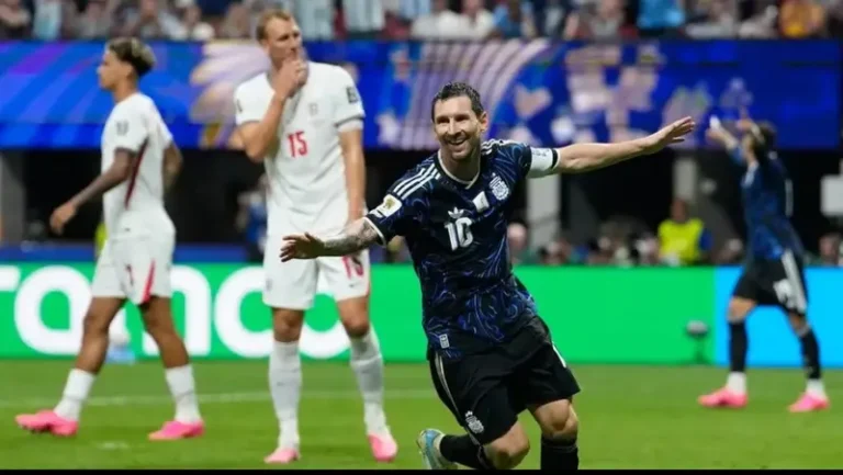 Con doble asistencia de Messi, Argentina remonta ante Inglaterra y va por el bicampeonato