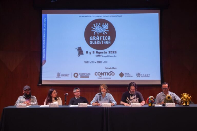Anuncia López Birlain la Feria Gráfica Queretana 2026