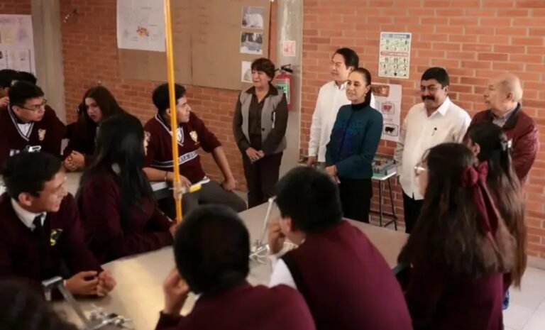 Duplica Sheinbaum meta sexenal en educación media superior