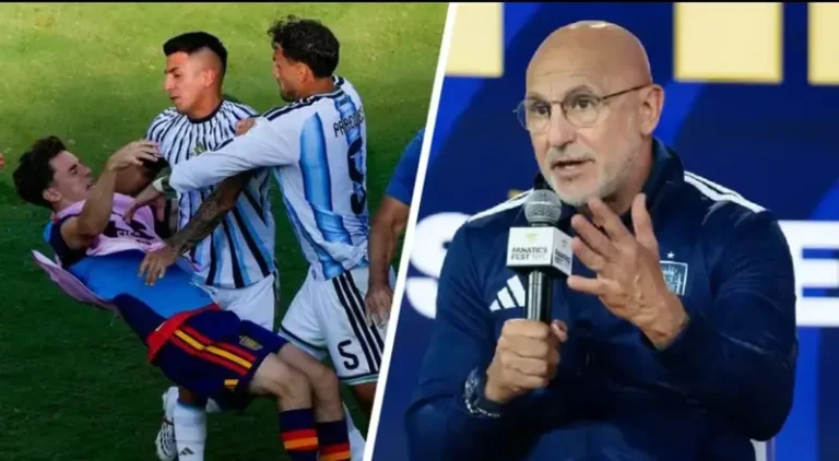 Luis de la Fuente arremete contra Argentina por pelea en la Final del Mundial: «Fuimos victimas»