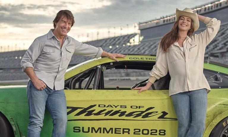 Anuncian Tom Cruise y Anne Hathaway secuela de Days of Thunder para 2028