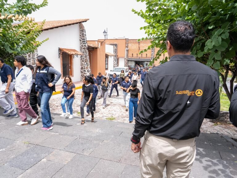 El Marqués fortalece cultura de prevención con macrosimulacro en Centro Municipal