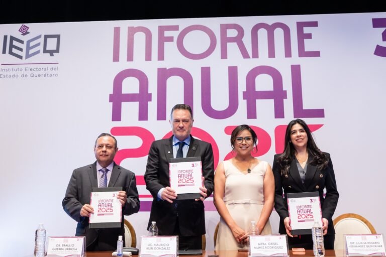 Atestigua Mauricio Kuri avances y resultados del IEEQ