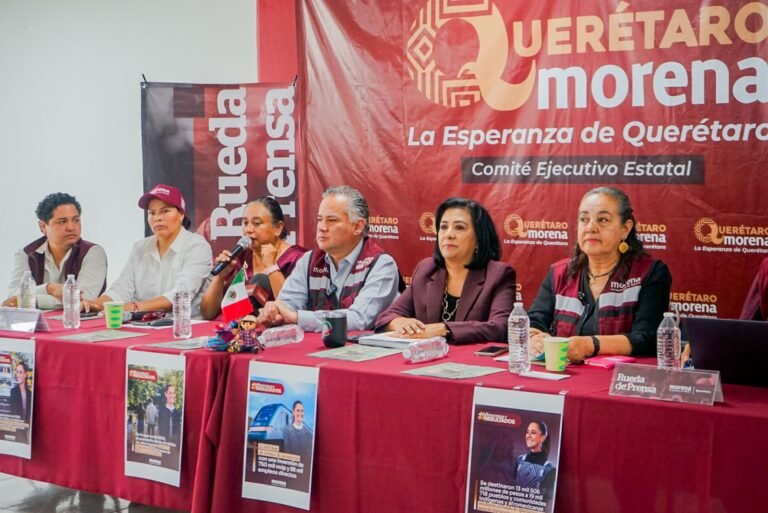 Exige Morena fiscalización a la obra 5 de Febrero e impulsa la iniciativa “8 de 8 Plus” contra la corrupción en Querétaro