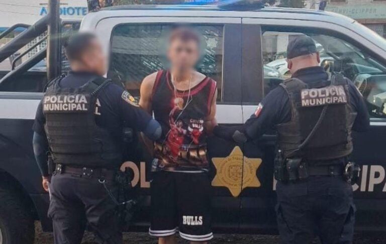 Detenido por portación de arma prohibida en el Centro Histórico