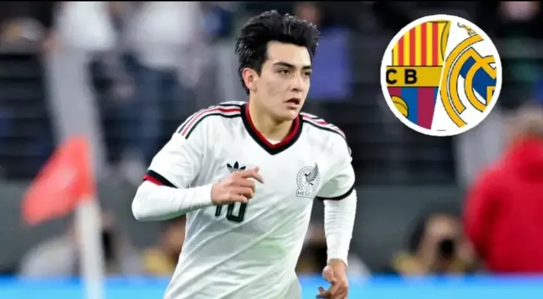 Barcelona y Real Madrid con la mira en Gilberto Mora