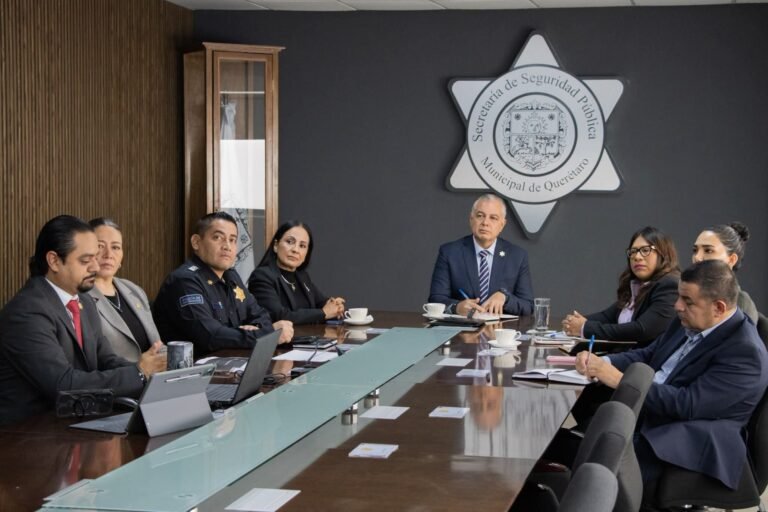SSPMQ y FGR Querétaro fortalecen colaboración para combatir la extorsión telefónica