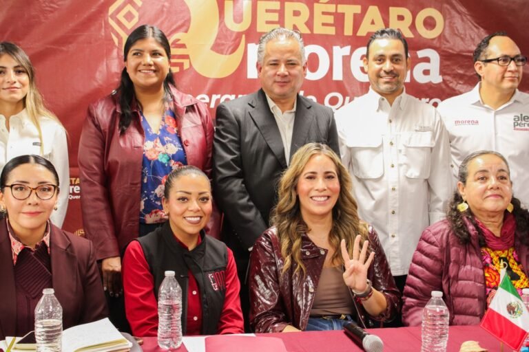 Gina Guzmán se incorpora al Grupo Parlamentario de Morena en el Congreso de Querétaro