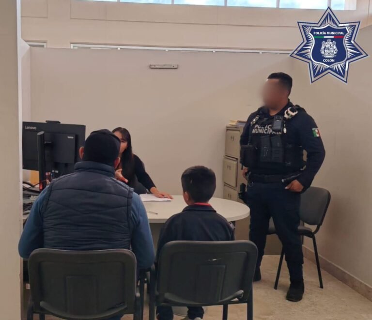 Rescata Policía de Colón a Menor Reportado Desaparecido Tras Viralizarse Video en Redes
