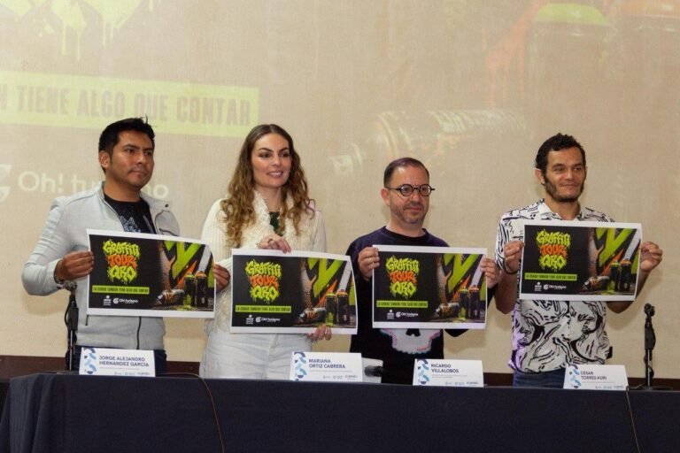 Lanzan Graffiti Tour Querétaro, una alternativa para conocer la ciudad a través de sus murales