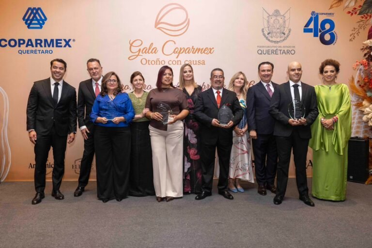 Querétaro Refuerza la Solidaridad Empresarial en Gala Benéfica de Coparmex