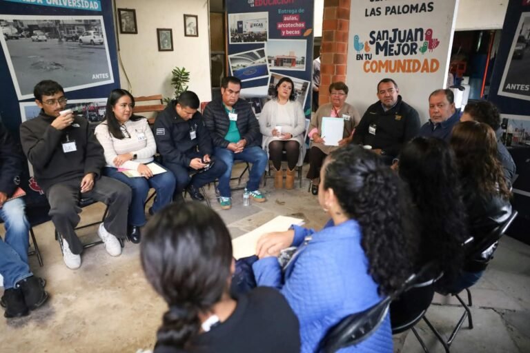 Llegan jornadas de trabajo a comunidades de San Juan del Río